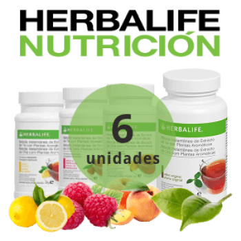 Pack 6 bebidas de té Herbalife